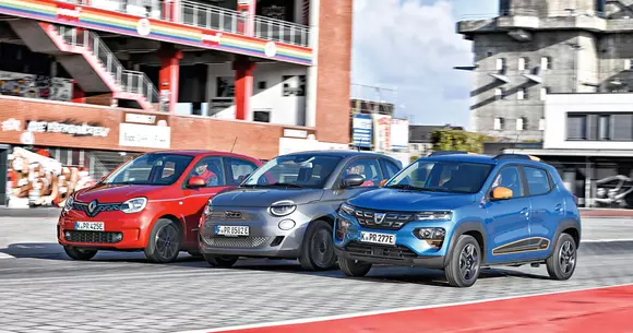 Dacia Spring versus Fiat 500e și Renault Twingo Electric: Trei electrice pentru oraș