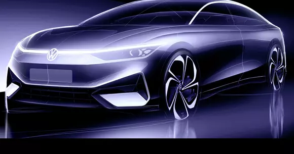 Sedanul cu caracter premium Volkswagen ID. AERO având propulsie 100% electrică va debuta în curând pe piața chineză.