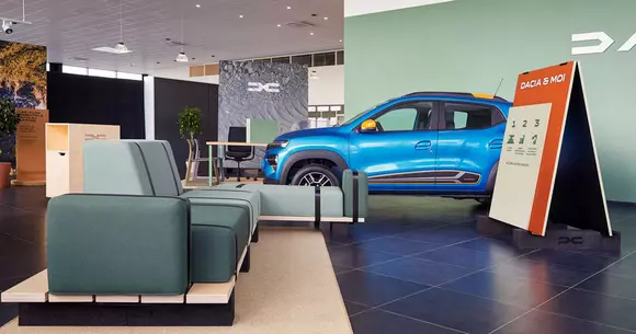Showroomurile din rețeaua Dacia adoptă un nou design