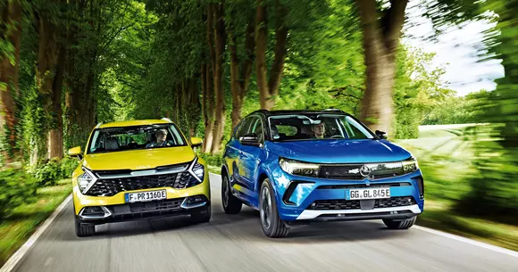 DUEL CU CABLU ȘI PISTON:  Kia Sportage versus Opel Grandland