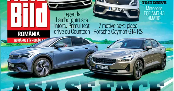 Revista AUTO BILD Nr. 335 din septembrie 2022 + Supliment Driven Arabia Nr. 1