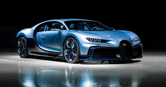 Exemplar unic dedicat rafinamentului, Bugatti Chiron Profilée își va vedea prețul staiblit pe 1 februarie la licitație, la Paris.