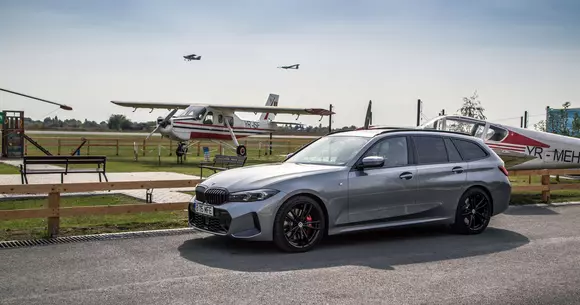 BMW 330d Touring: Better fly Air Bavaria