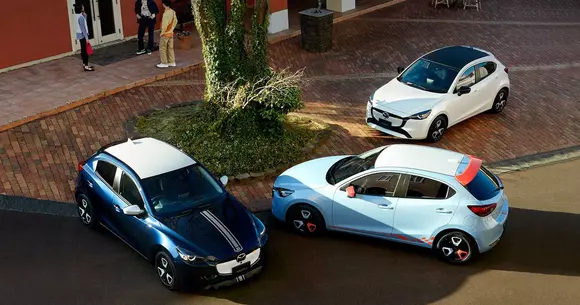 Mazda2 devine mai funky după cel mai nou facelift