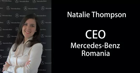 Natalie Thompson va deveni CEO pentru Mercedes-Benz România