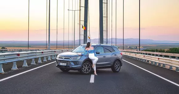 Test Drive: Golden Gate-ul României la golden hour cu SsangYong Korando