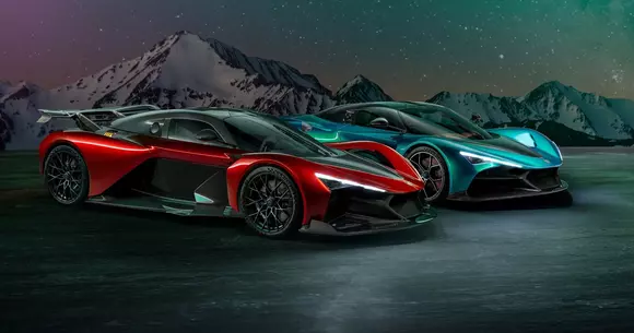 Vikingii revin în America: noile hypercar-uri daneze Zenvo Aurora au debarcat în California, la Monterey Car Week..