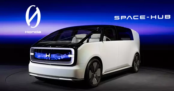 Viziune japoneză de spațiu și confort: Honda 0 Series Space-Hub Concept, cu al său interior nelimitat (poate la wireless).
