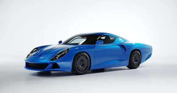 Amintiri competiționale: Zagato AGTZ Twin Tail evocă prototipurile sport din trecut pe baza tehnicii Alpine actuale.