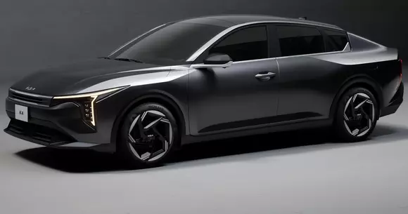 Dinamica marcă de origine extrem-orientală prezintă Kia K4: sedan sport de clasă medie cu design ultrapersonal.
