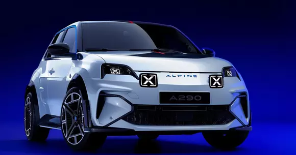 Deschizător al unei noi ere în istoria mărcii sportive franceze, Alpine A290 mizează totul pe puterea electricității.