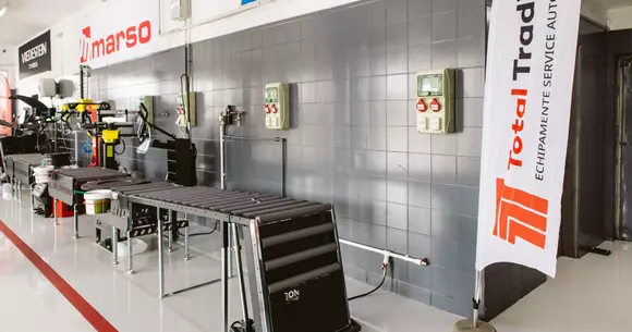 Total Trading inaugurează o nouă linie rapidă ergonomica pentru service-urile de roţi