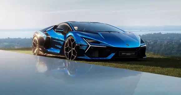 În cazul lui Lamboghini Revuelto Opera Unica (altul, mama Sant’Agata nu mai face), expresia „to get the blues” este de bine.