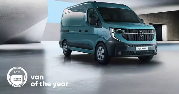 Titlul „International Van of the Year 2025” a fost decernat noului Renault Master, creație remarcabilă a producătorului francez.