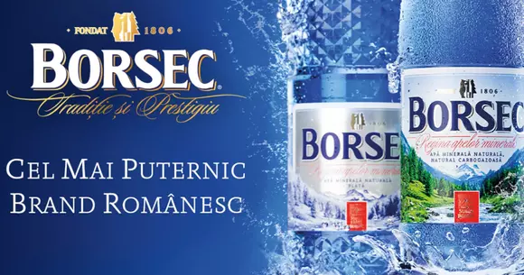 Borsec, votat pentru a zecea oară Cel mai puternic brand românesc