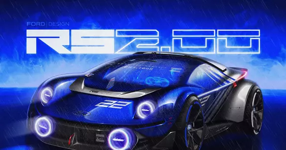 Cel puțin deocamdată, Ford RS2.00 are numai formă virtuală. Ce ne spune implicit acest concept despre sportivitatea viitorului?