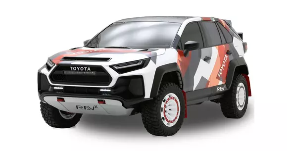 Impuls manifest de spirit competitiv: Toyota RAV-X Concept tonifică personalitatea blândului SUV compact RAV-4.
