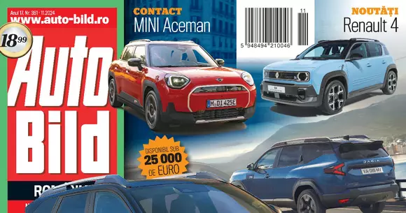 Revista AUTO BILD Nr. 361 din noiembrie 2024