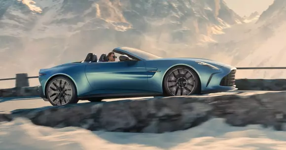 Supriză britanică la început de an: Aston Martin Vantage Roadster sfidează cu eleganță și putere anotimpul rece!