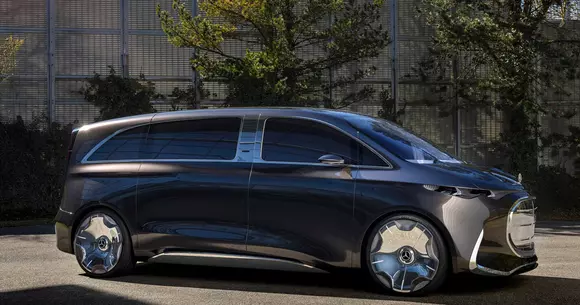 Vector de prezentare al unei platforme electrice noi, Mercedes-Benz Vision V Concept afișează un lux debordant!