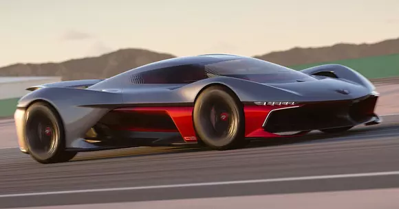 Ridicând semnificativ miza tehnică și stilistică, GM Advanced Design Studios a prezentat coupe-ul Corvette SoCal Concept