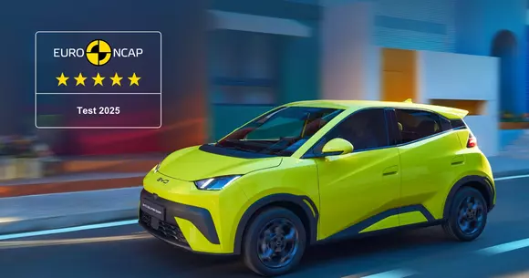 BYD Dolphin Surf obține cinci stele la testele Euro NCAP – siguranță de top pentru un model electric compact