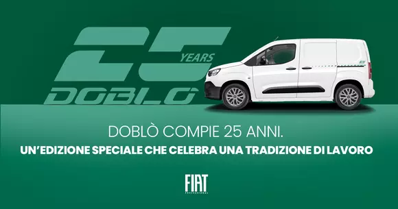 Utilitară ușoară greu de pensionat: Fiat Doblò a împlinit 25 de ani de carieră, sărbătoriți cu ediție specială