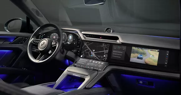 La bordul viitorului: Porsche Cayenne Electric își va primi pasagerii într-un interior total nou conceptual și stilistic!