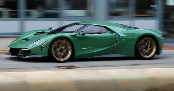 Supersportivă complet analoagă din punct de vedere tehnic: Capricorn 01 Zagato a făcut impresie la salonul Rétromobile Paris