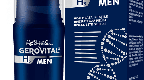 Începe fiecare zi cu produsele Gerovital H3 MEN!