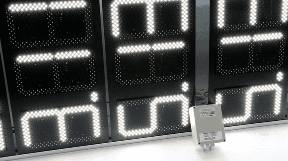 (P) Afișaj electronic pentru benzinării - preț vs. calitate