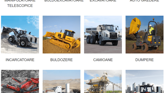 (P) Echipamente de construcţii de vânzare de cea mai bună calitate, perfecte pentru orice tip de șantier!
