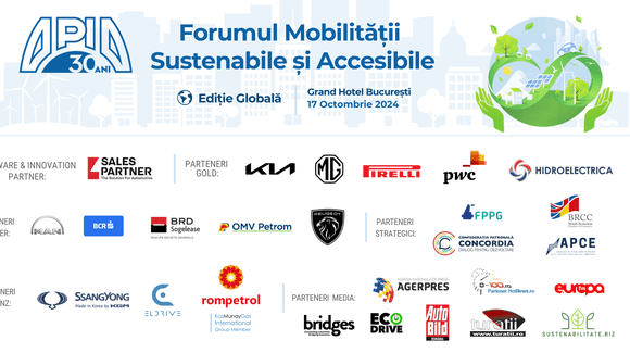 APIA lansează invitația la ”Forumul Mobilității Sustenabile  și Accesibile” - ediția globală 2024