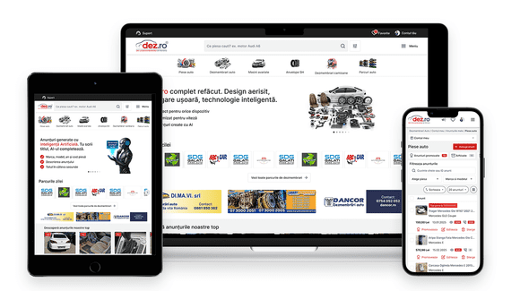 (P) Dez.ro – cum a devenit unul dintre cele mai importante site-uri de piese auto din dezmembrări în România