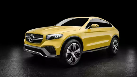 Mercedes-Benz GLC Coupe Concept - Poze și detalii oficiale cu rivalul lui BMW X4