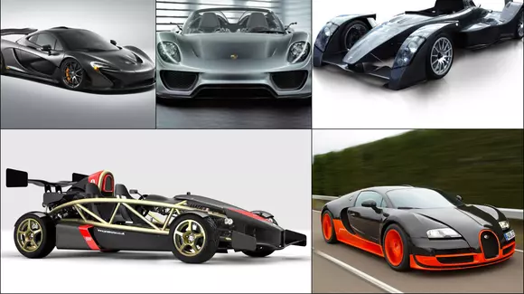 Top 10 - Cele mai rapide mașini de la 0 la 100 km/h