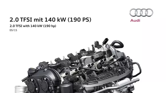 Audi a prezentat noul motor 2.0 TFSI