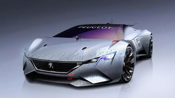 Peugeot Vision Gran Turismo - Poze și detalii oficiale cu prototipul virtual
