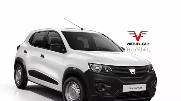Dacia Lăstun 900 - Cum își imaginează francezii un KWID produs la Mioveni