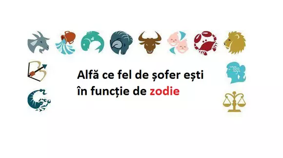 Tu ce fel de șofer ești? O analiză în funcție de zodie