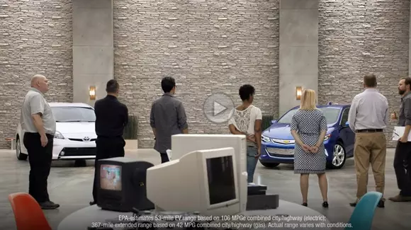 Chevrolet Volt ironizează modelele Prius și Leaf în cele mai noi spoturi