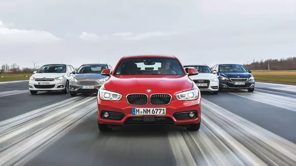 Sunt suficienți doar trei cilindri pentru BMW Seria 1? 116d vs Audi A3, Citroen C4, Peugeot 308