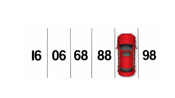 Ce număr are locul unde a fost parcată mașina?