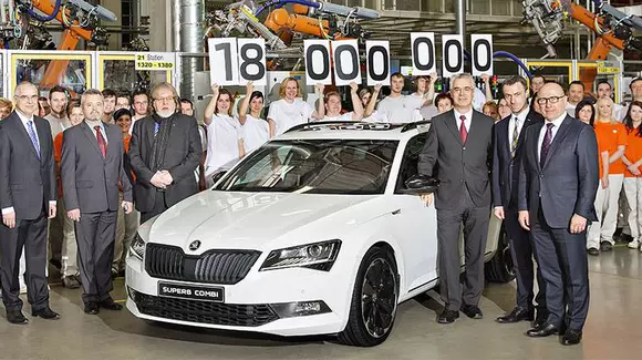 Skoda a produs vehiculul cu numărul 18 milioane