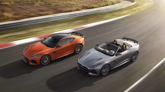 Jaguar F-Type SVR Coupe și Cabrio - Poze și detalii oficiale