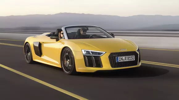 Audi R8 V10 Spyder, debutează la New York