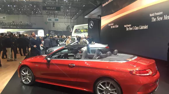 2016 Geneva Live - Standul Mercedes-Benz