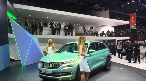 2016 Geneva Live - Skoda VisionS Concept