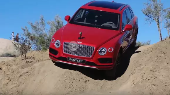 Bentley Bentayga se descurcă și în off-road