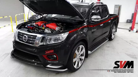 Nissan Navara trece la un alt nivel. Motor de GT-R și 800 CP